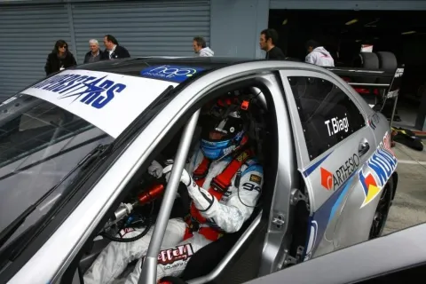 Change for Thomas Biagi: now drives a Mercedes