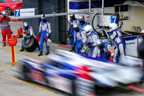 Toyota was clearly beaten by Audi