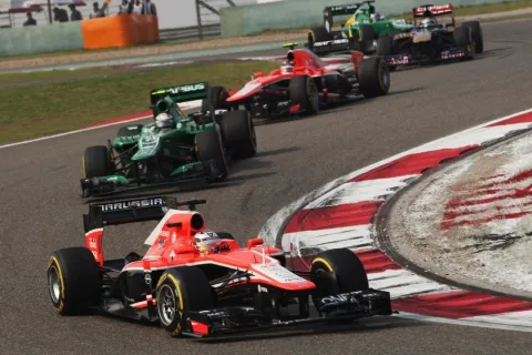 Jules Bianchi once again clearly the best driver of the small teams