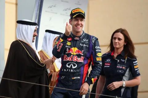 Impressive drive to victory from Sebastian Vettel