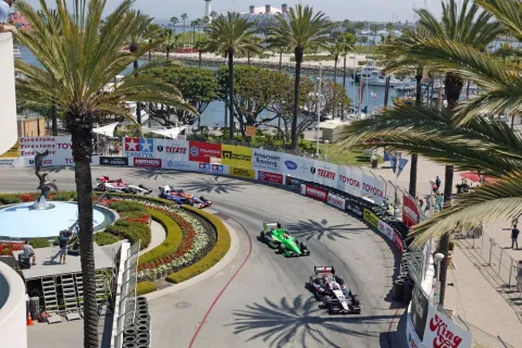 Magnificent scenery: GP of Long Beach