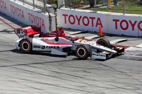 He took 2nd place: Graham Rahal