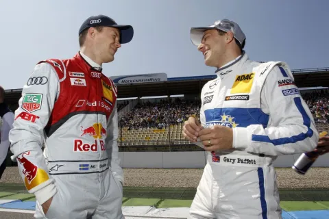 Two looking for the title: Mattias Ekström and Gary Paffett