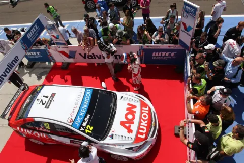 Yvan Muller: Winner of race 1