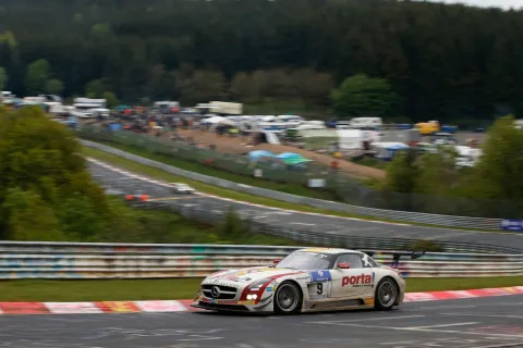 In the lead when it matters - at the finish!