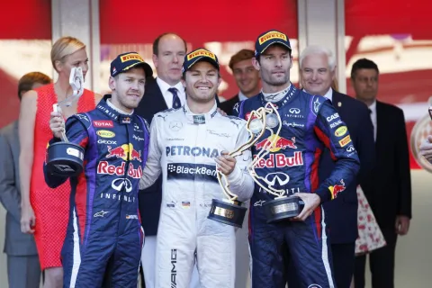 Monaco 2013 - the top three