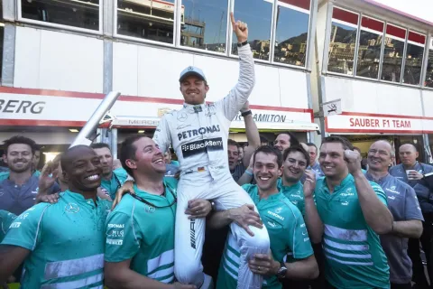 Nico Rosberg: First win of 2013 after dominating the Monaco GP