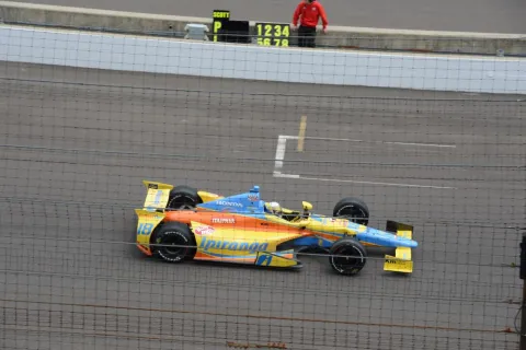 Ana Beatriz at the Indy 500