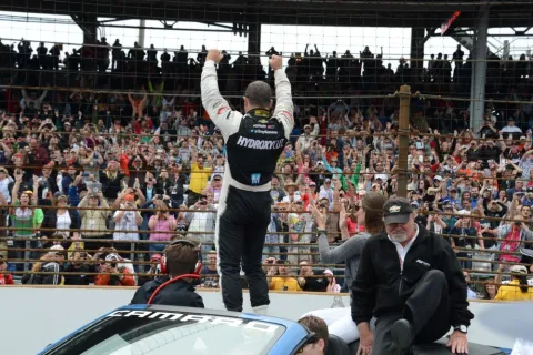Tony Kanaan: Joy of the winner