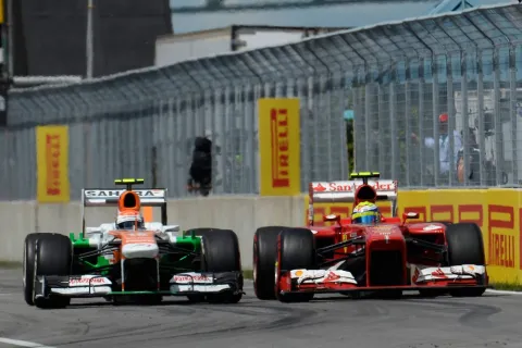 Felipe Massa: once again a difficult race
