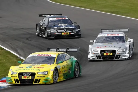 With race position 2 now joint points leader: Mike Rockenfeller