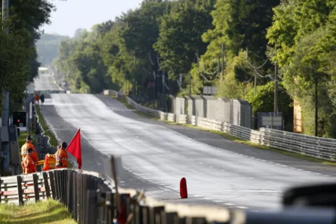 The famous Mulsanne Straight