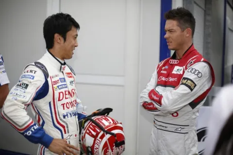Partner in Japan, opponents in Le Mans: Nakajima and Lotterer
