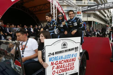 Drivers' parade: Morgan Nr. 92 - Gachnang, Mailleux and Lombard