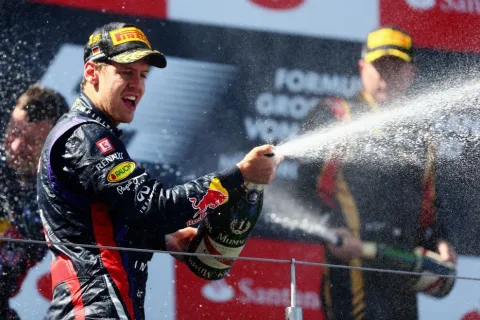 Winner of his Home-GP: Sebastian Vettel