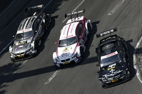Three wide combat at the Norisring
