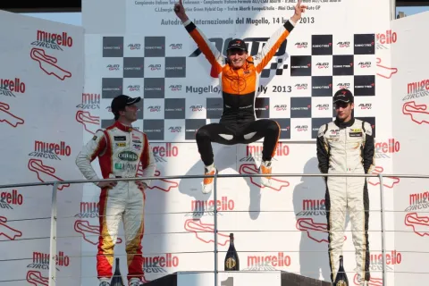 Joy of victory - of short duration: Meindert van Buuren