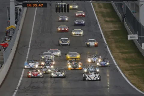 Start of the ELMS race