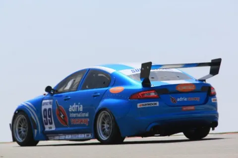 New team: Adria Racing System has taken over the Jaguars