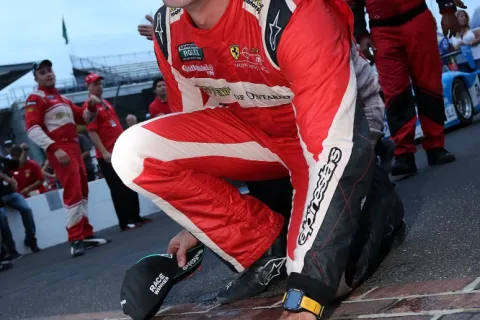 The Brickyard has a magical attraction - also for Max Papis