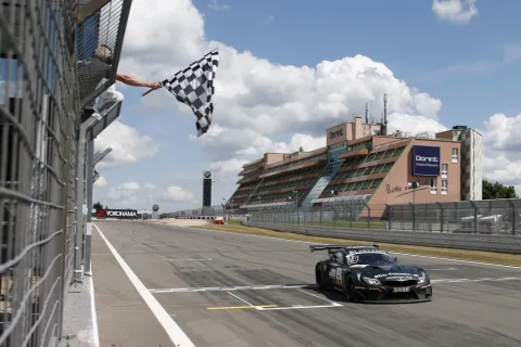 Win and leader of the points table: Claudia Hürtgen and Dominik Bauman