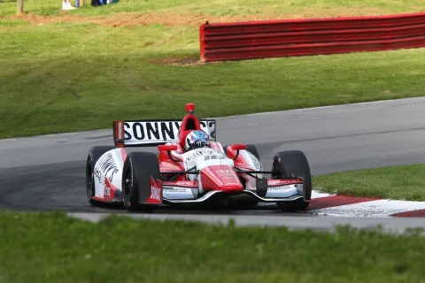 Solid debut: James Davison finishes in 15th position