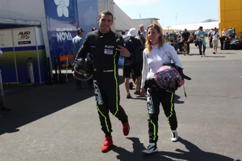 Michela Cerruti: First race in Auto GP