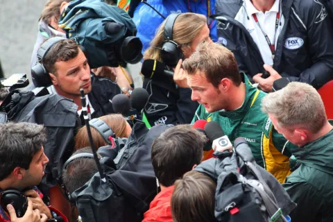 Another best: Giedo van der Garde 14th in Caterham