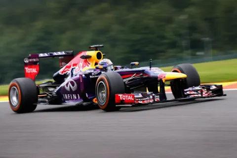 Untouchable: Sebastian Vettel wins by a large margin