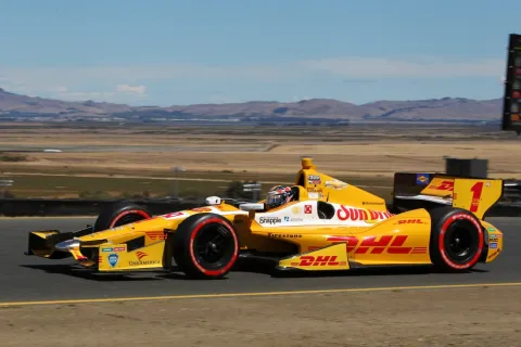 Solid points for defending champion Ryan Hunter-Reay