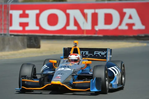 First IndyCar weekend for Lucas Luhr