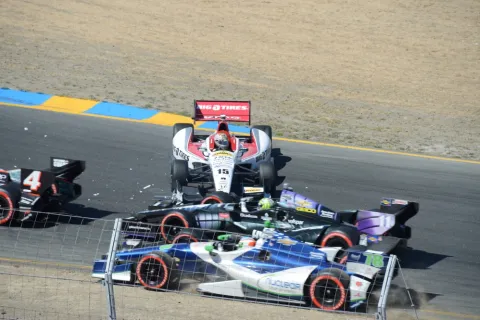 Wrong Way for Graham Rahal