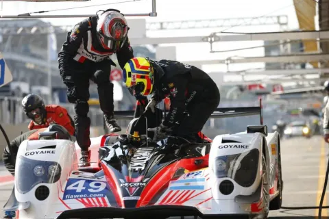 The Pecom Oreca with Kaffer, Minassian and Perez Companc finished third in LMP2