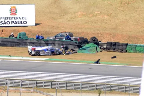 Victim while lapping: End of the race after only half an hour for single Toyota