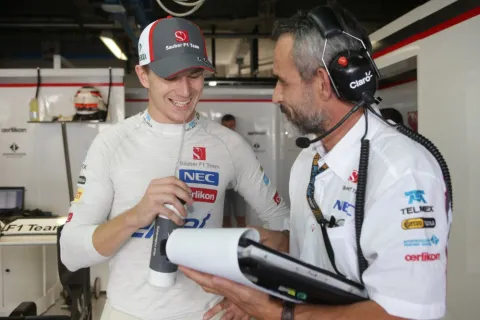 The sensation of Saturday: Nico Hulkenberg puts the Sauber 3rd on the grid!