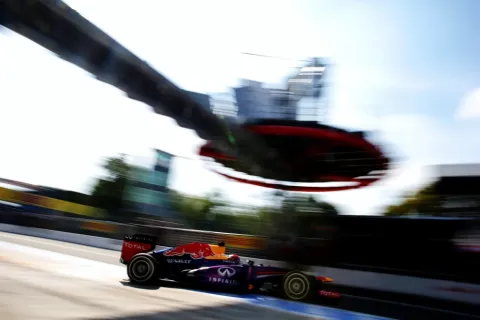 Fastest in qualifying: Sebastian Vettel