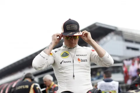 In another seven GP Kimi will climb into his Lotus E21