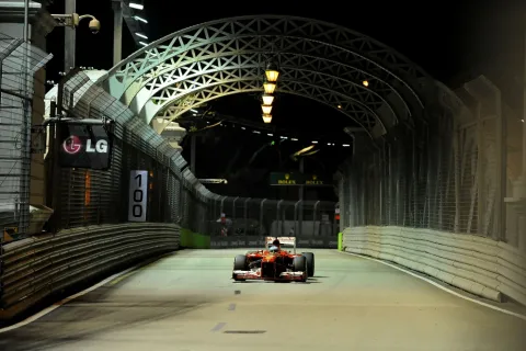 Fernando Alonso: Once again second position