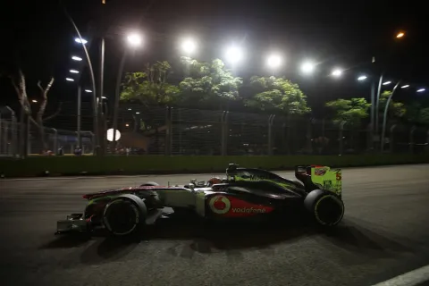 Both McLaren at least took points