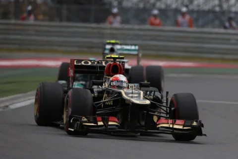 Romain Grosjean: lost second position because of a late safety car phase