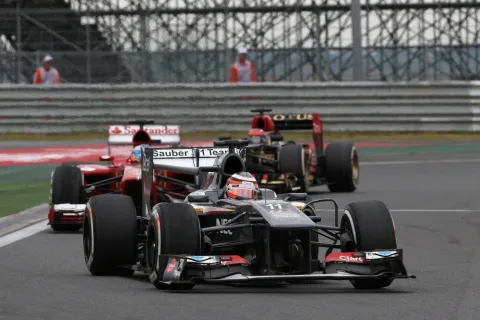 Nico Hulkenberg was the best driver with a Ferrari engine