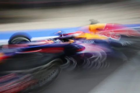 Again from pole to victory: Sebastian Vettel