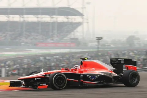 This time the best of the rear teams: Max Chilton