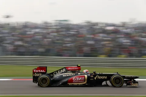 Romain Grosjean: regular guest on the podium