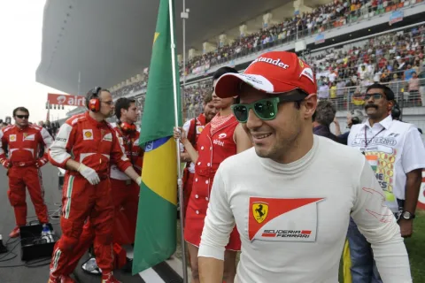 Just missed podium: Felipe Massa
