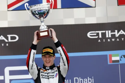 Victory in Sunday's race: Calado finally got 3rd in the driver standings