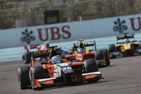 Strong showing: Dani Clos with MP Motorsport finishes in 2nd place