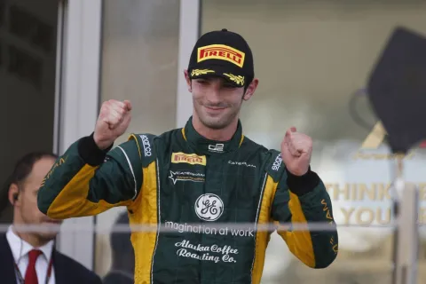 First GP2 win: Alexander Rossi