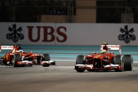 Ferrari: damage limitation on position 5 and 8 with Alonso and Massa