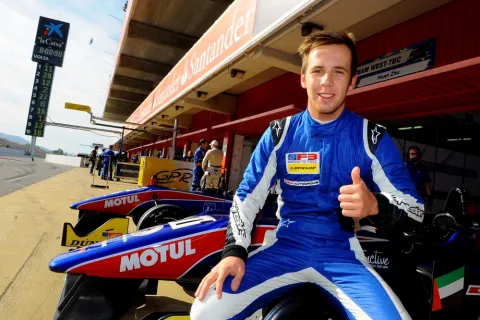Ed Jones: Got pole position for both races
